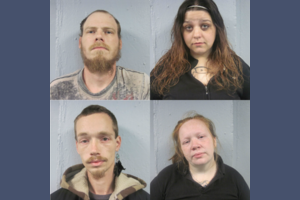 Four arrested in Hannibal on meth, child endangerment charges