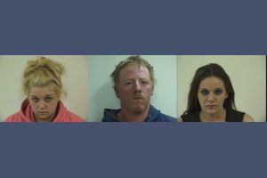 Three arrested in Mendon meth bust