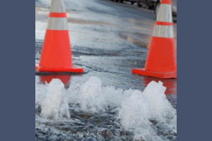 Water main break in mid-town Quincy causing problems