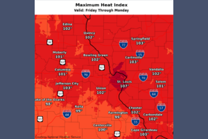 Heat Advisory for this weekend